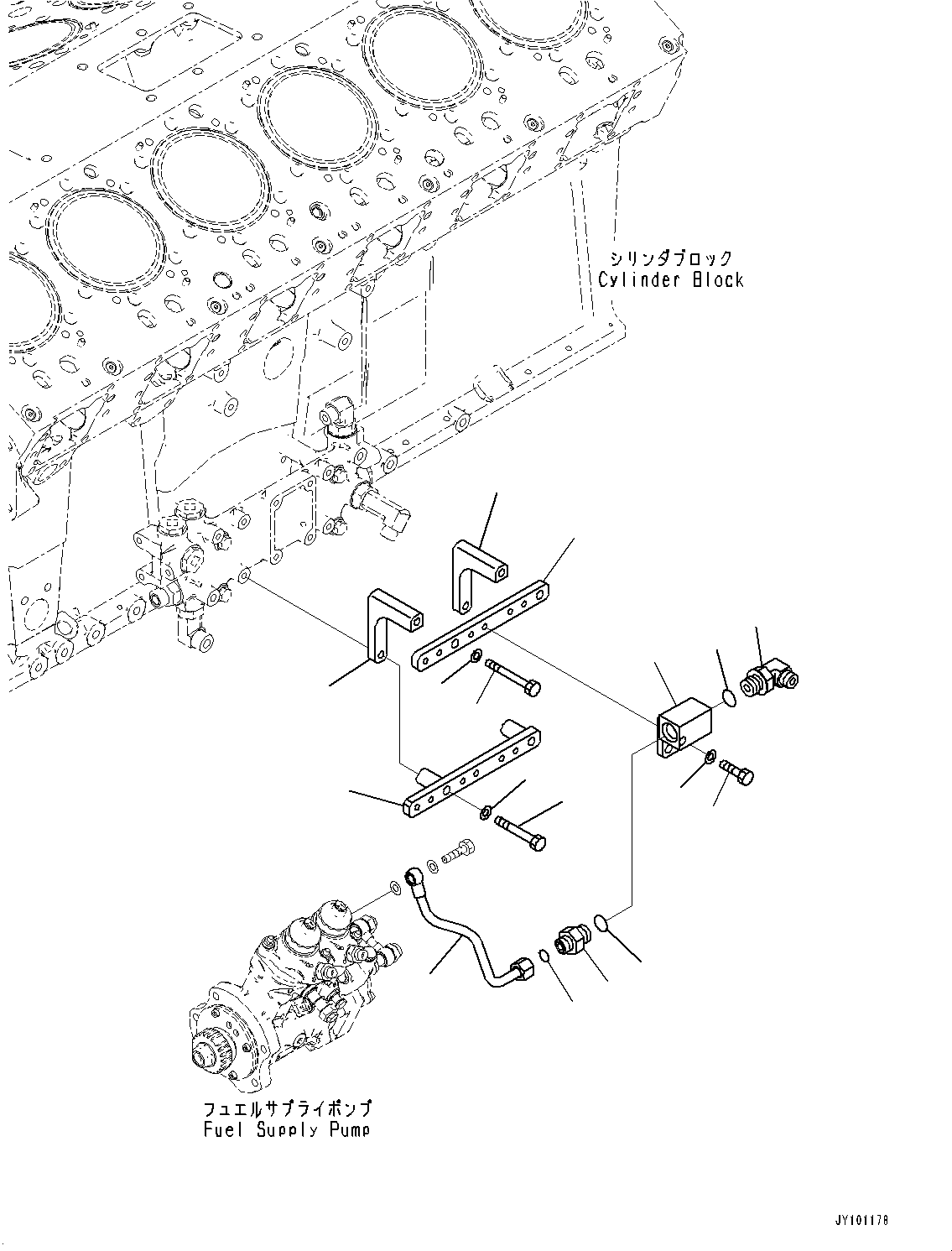 Соединение 6266-71-5840 KOMATSU