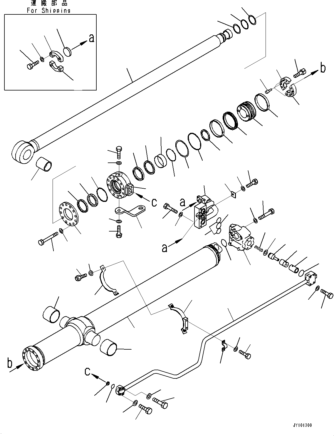 Трубка 707-86-69701 KOMATSU