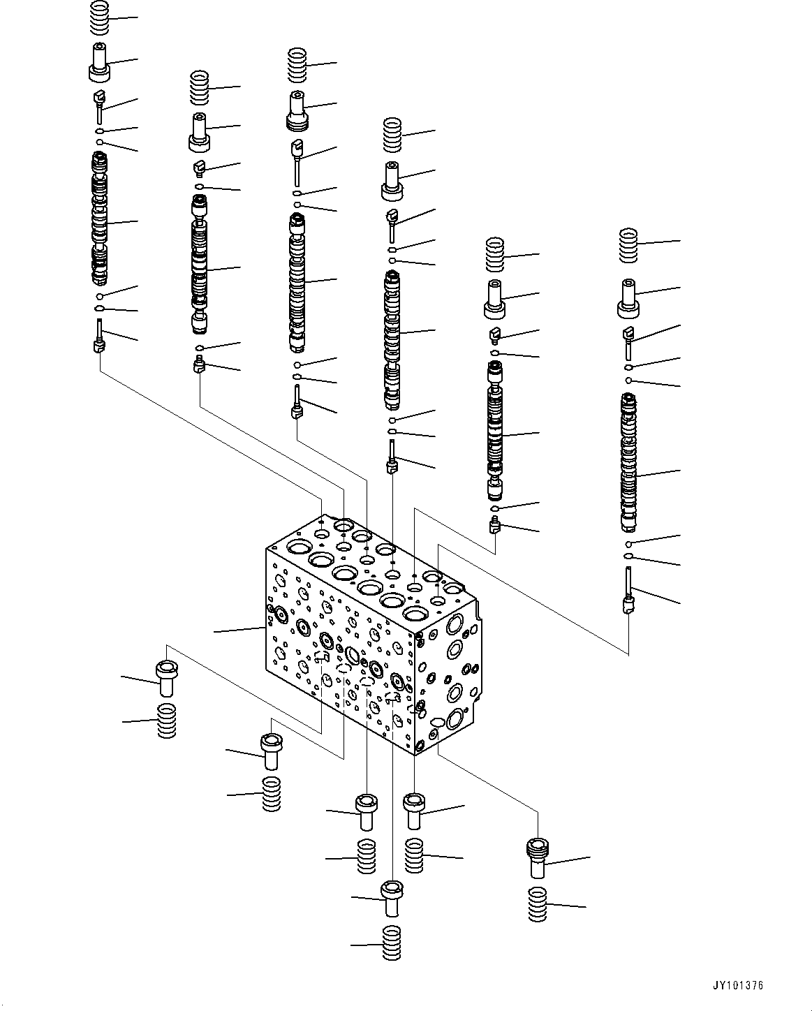 Управляющий клапан 723-47-30502 KOMATSU