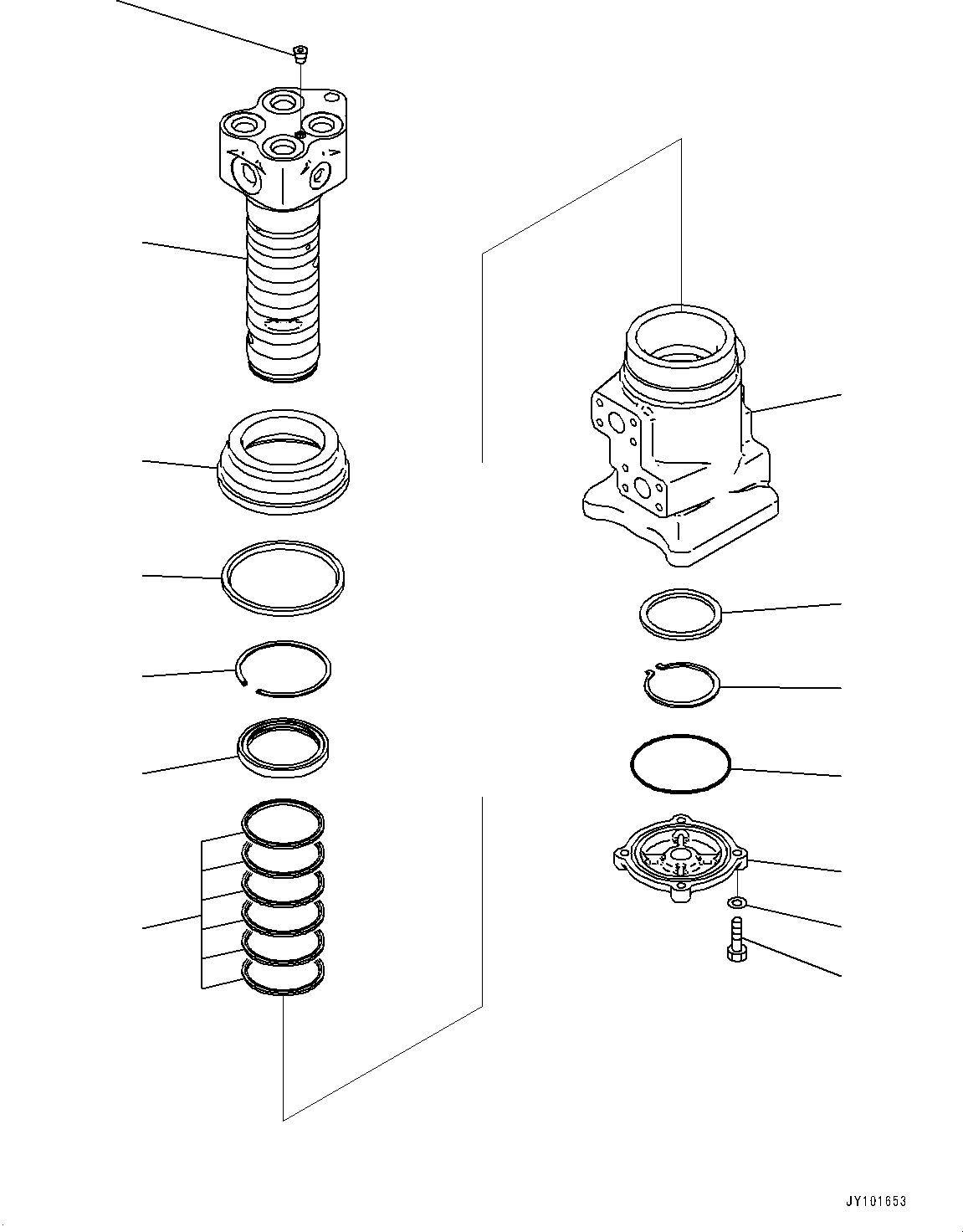 Swivel Joint Assembly 703-08-33740 KOMATSU
