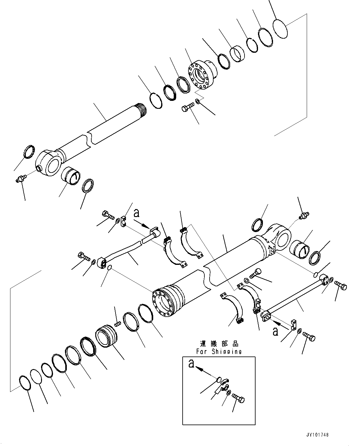 Трубка 707-86-18150 KOMATSU