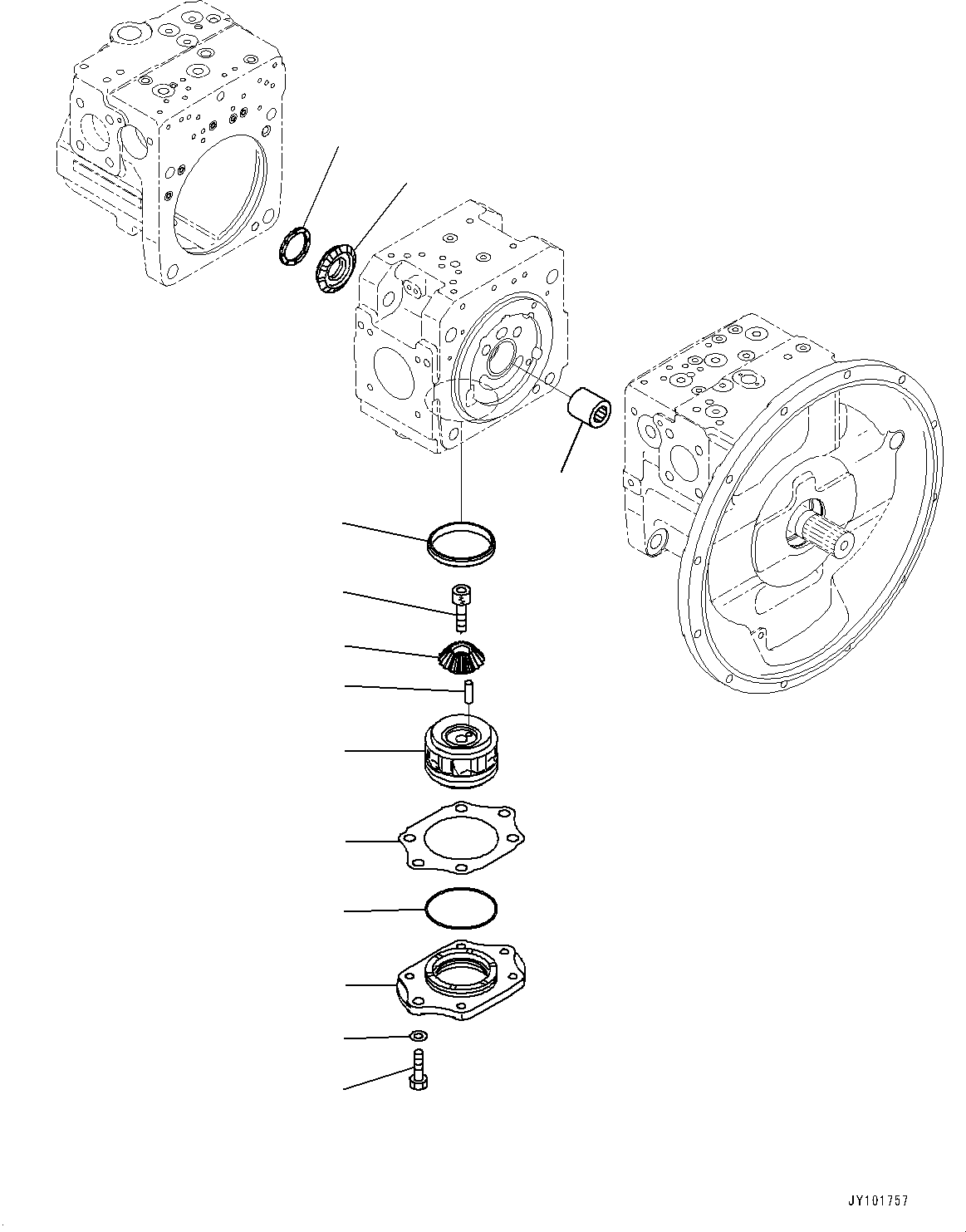 Gear Kit (708-2J-05230) KOMATSU