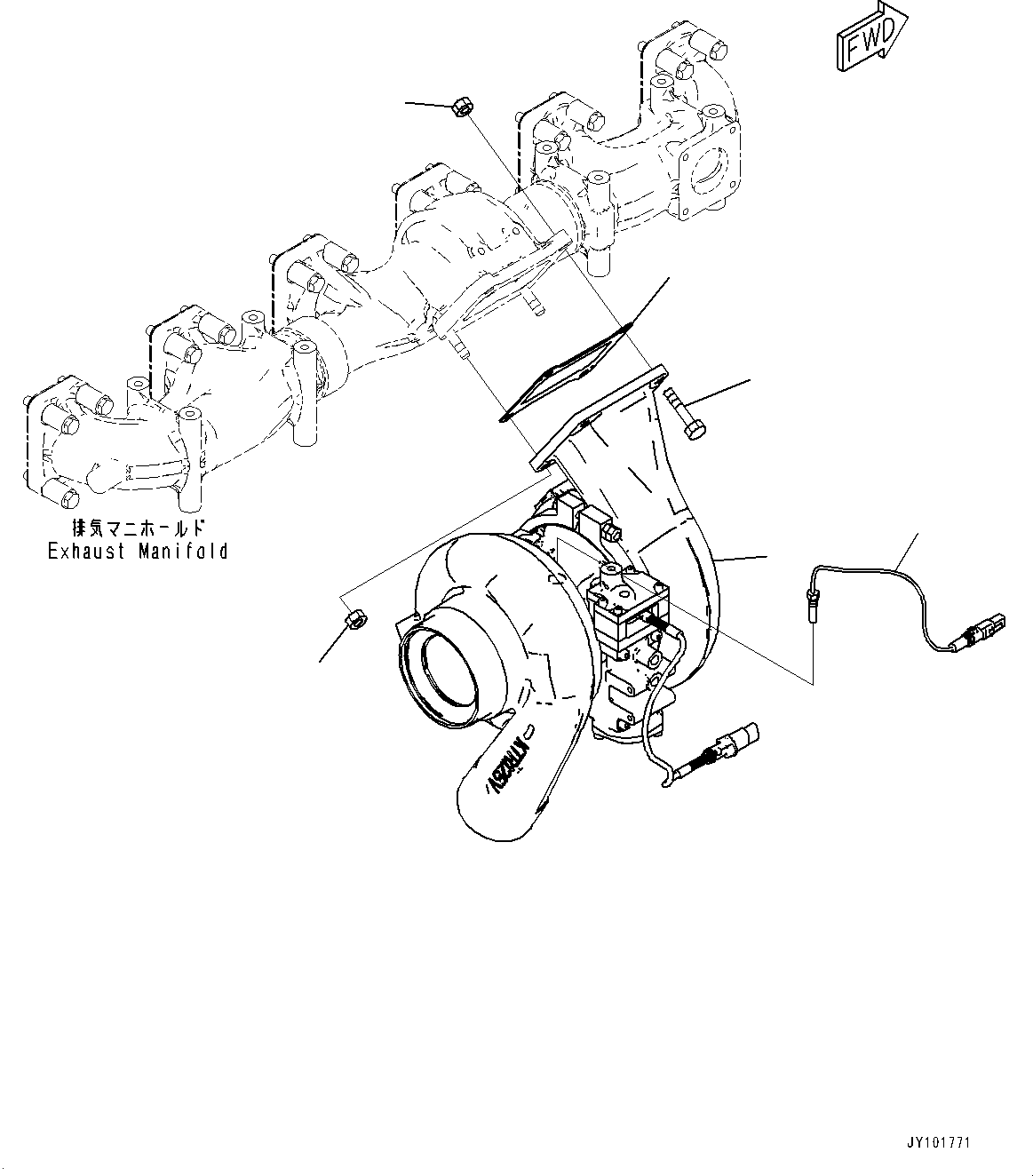 Sensor Kit, Speed 6509-11-7910 KOMATSU
