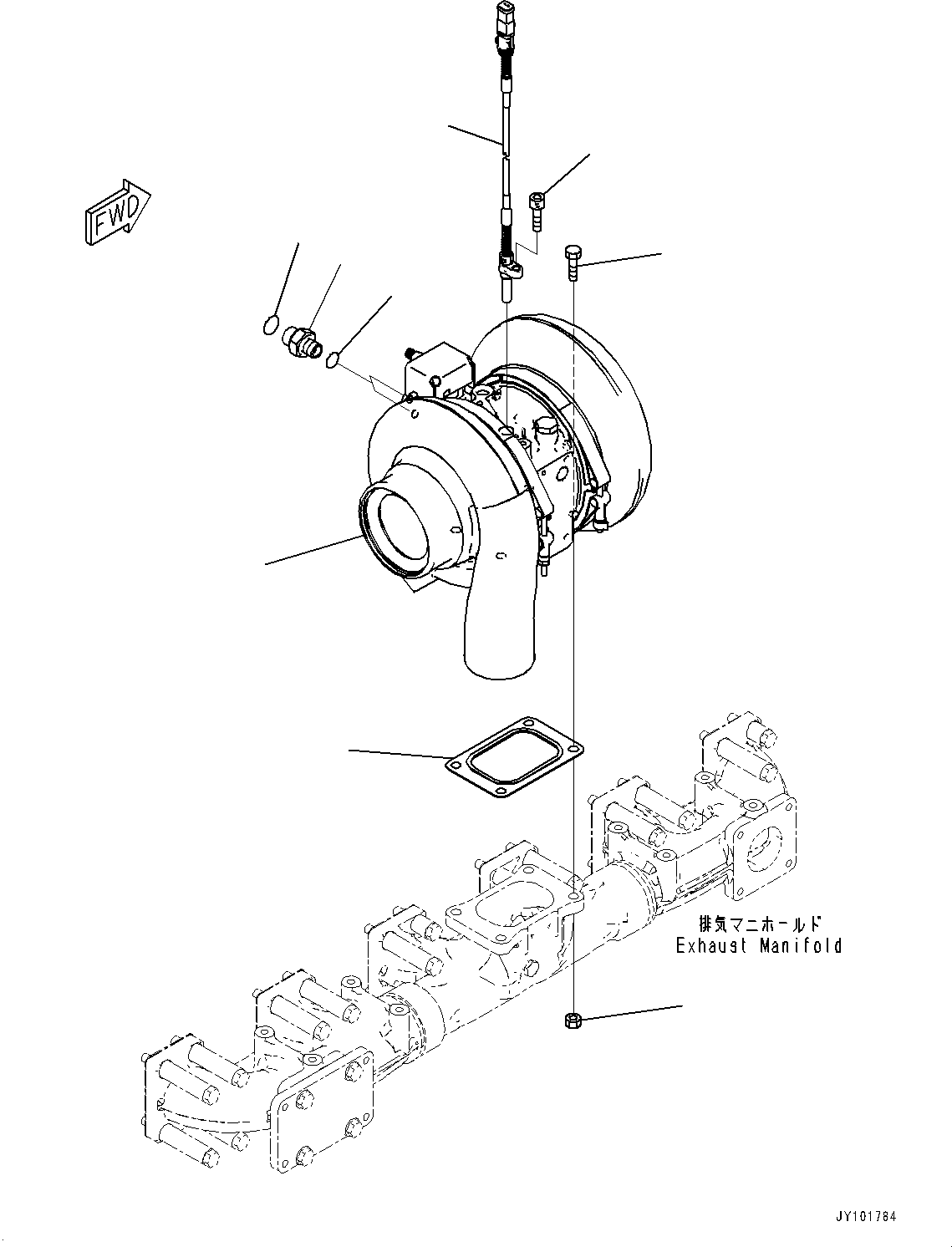 Turbocharger 6508-12-5050 KOMATSU