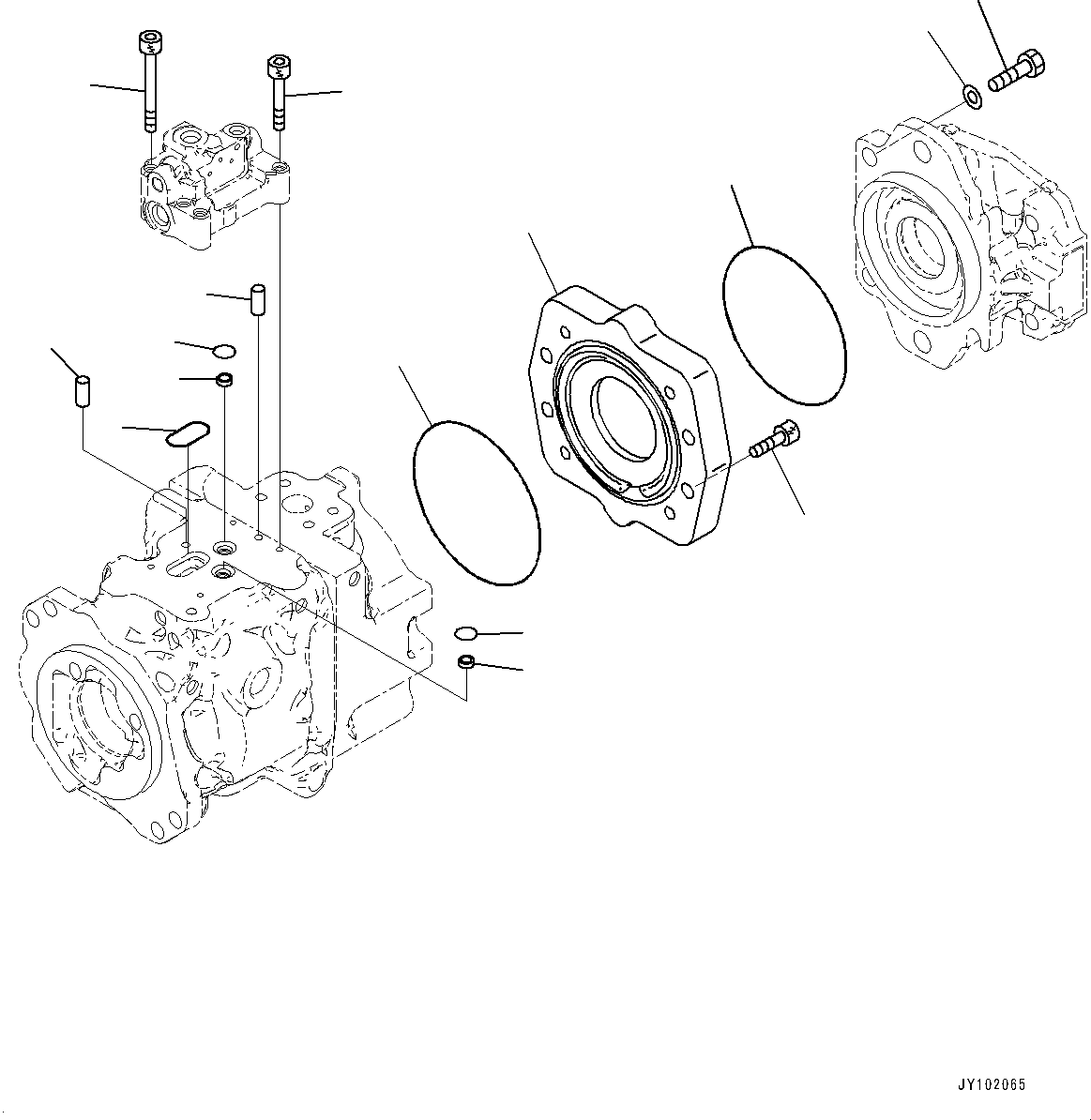 Пластина 708-1W-49270 KOMATSU