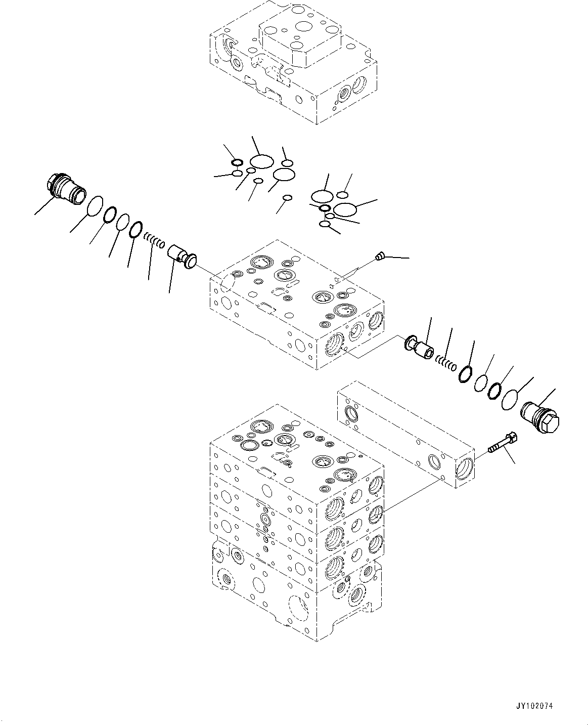 Клапан в сборе 723-46-17440 KOMATSU
