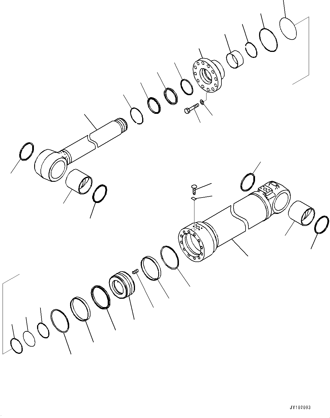 Кольцо 707-44-26280 KOMATSU