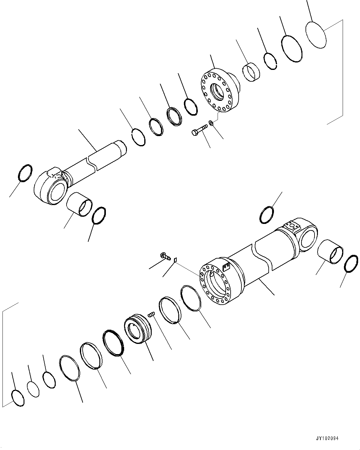 Головка цилиндра 707-27-30140 KOMATSU