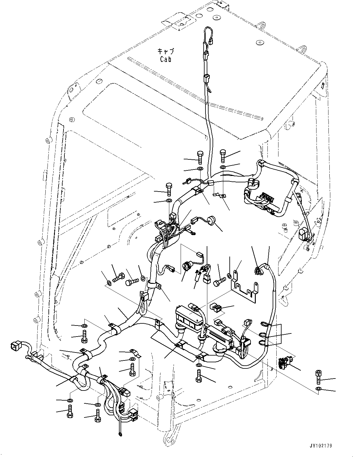 Жгут проводов 22N-06-59911 KOMATSU
