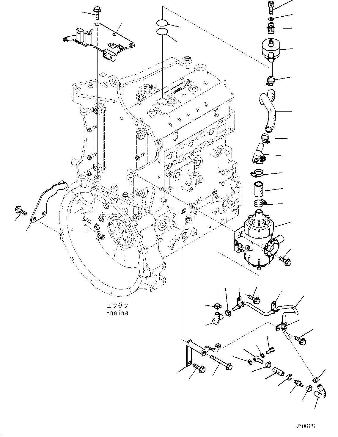 Уплотнительное кольцо круглого сечения 702-28-13180 KOMATSU
