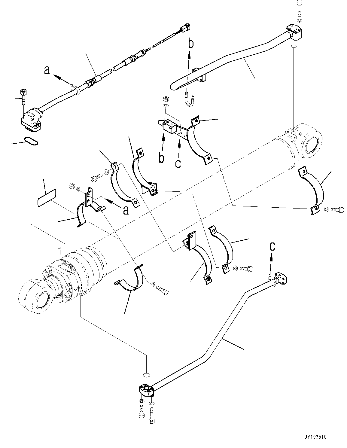 Sensor Assembly, Stroke 707-97-00770 KOMATSU