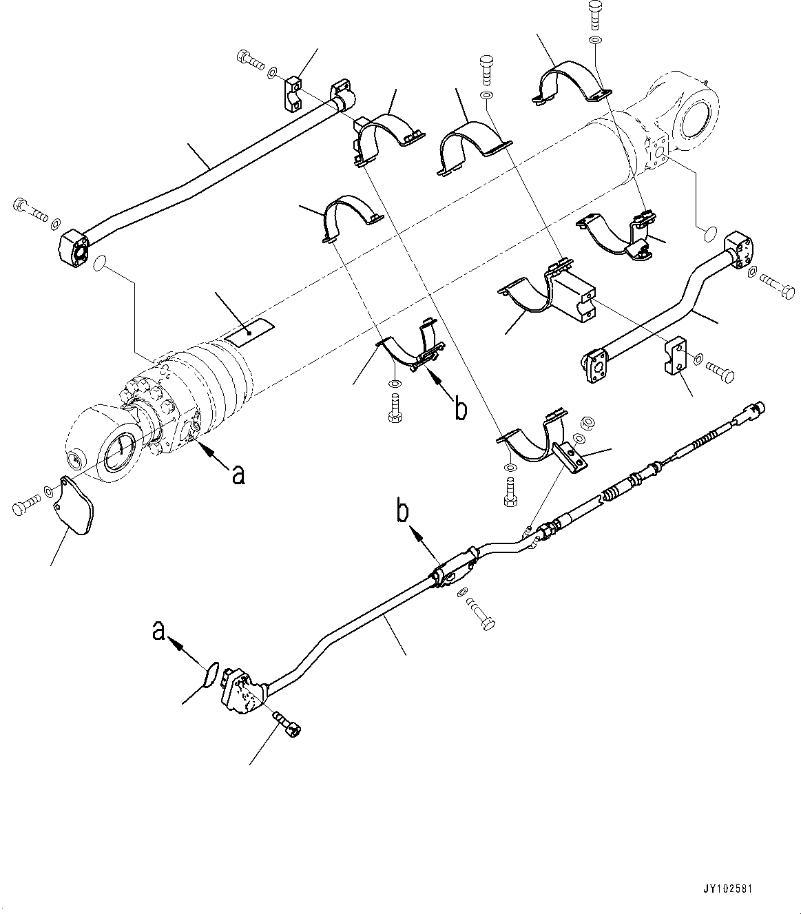 Sensor Assembly, Stroke and Reset 707-97-00261 KOMATSU