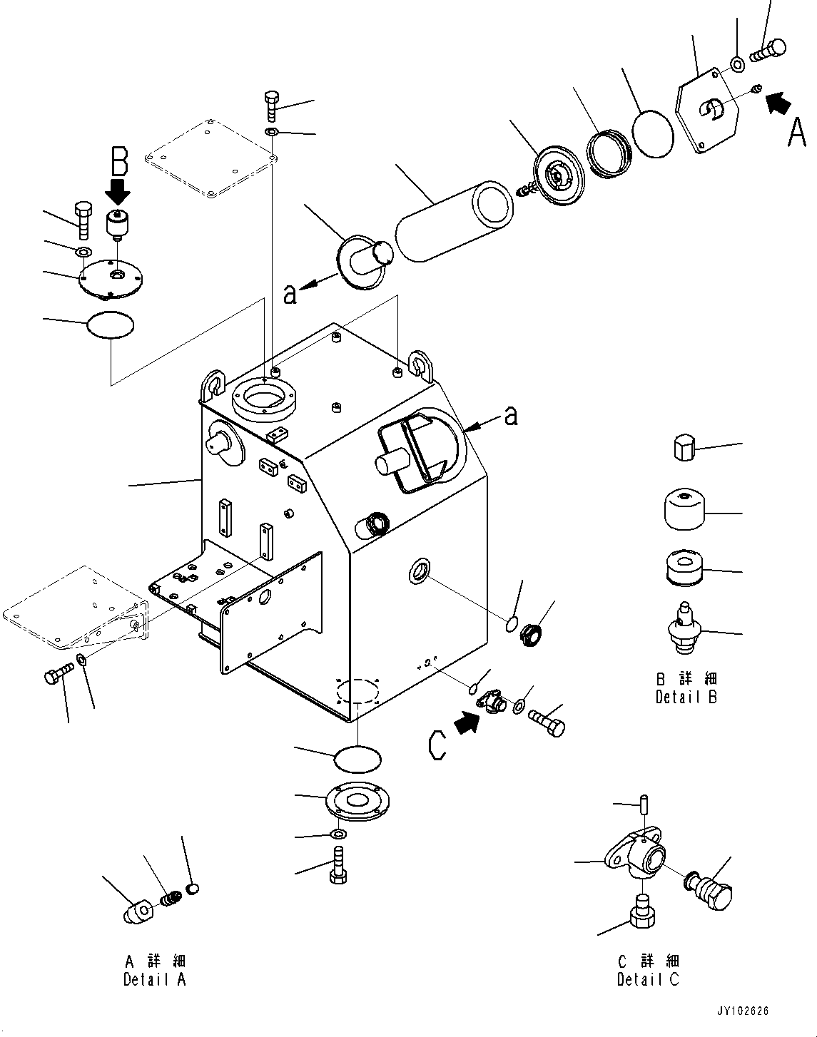 Фильтрующий элемент 569-60-88210 KOMATSU