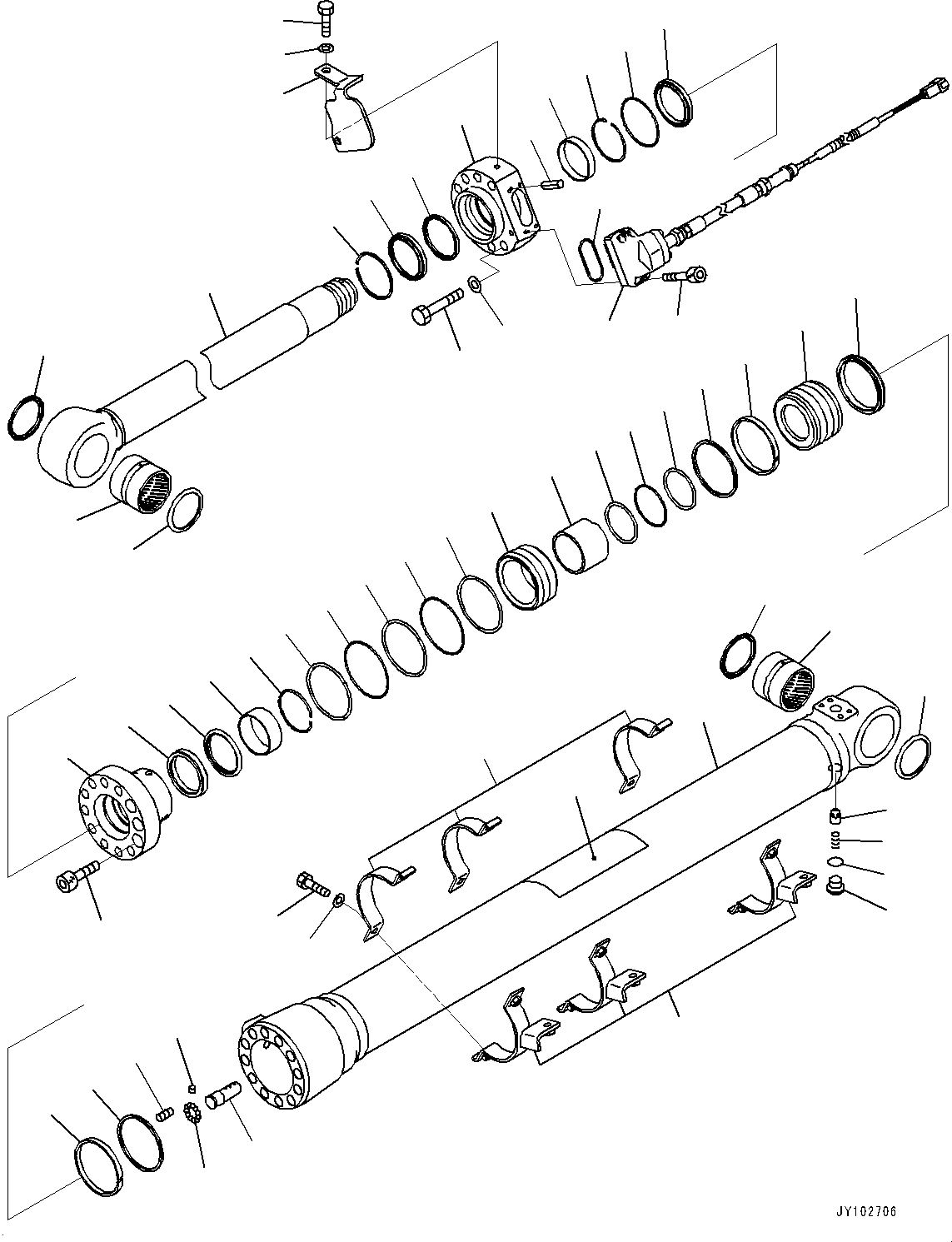 Sensor Assembly, Stroke 707-97-00690 KOMATSU