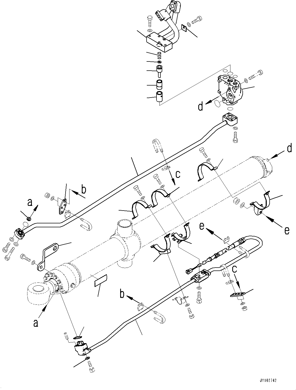 Sensor Assembly, Stroke and Reset 707-97-00521 KOMATSU