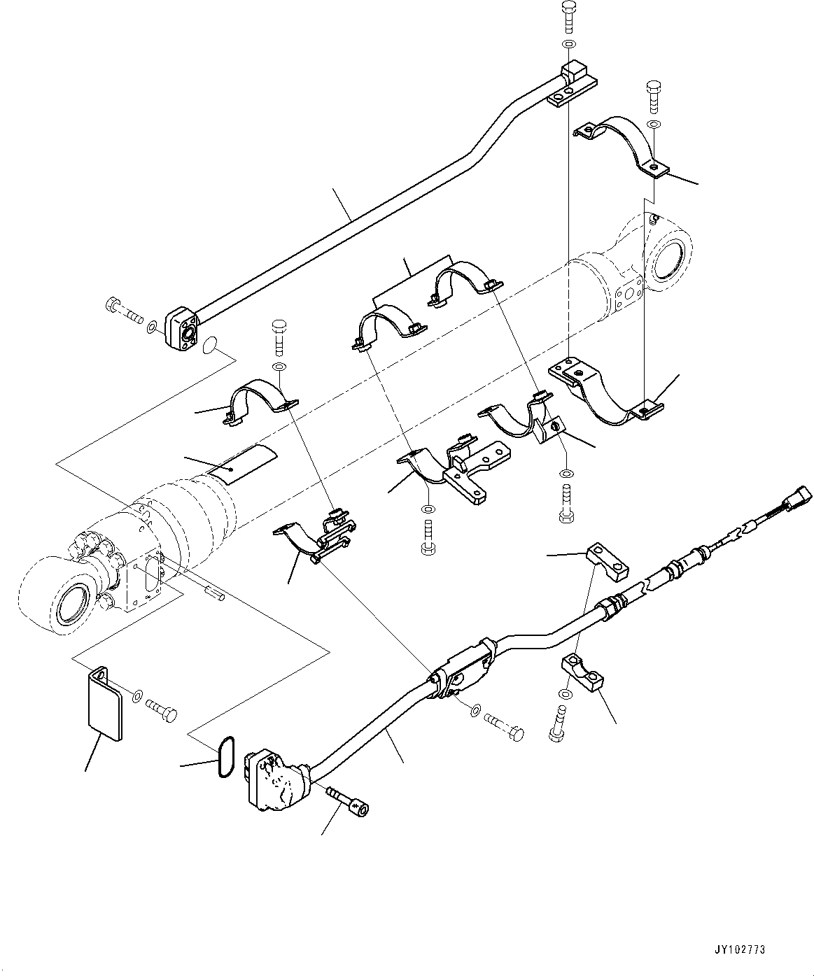 Sensor Assembly, Stroke and Reset 707-97-00481 KOMATSU