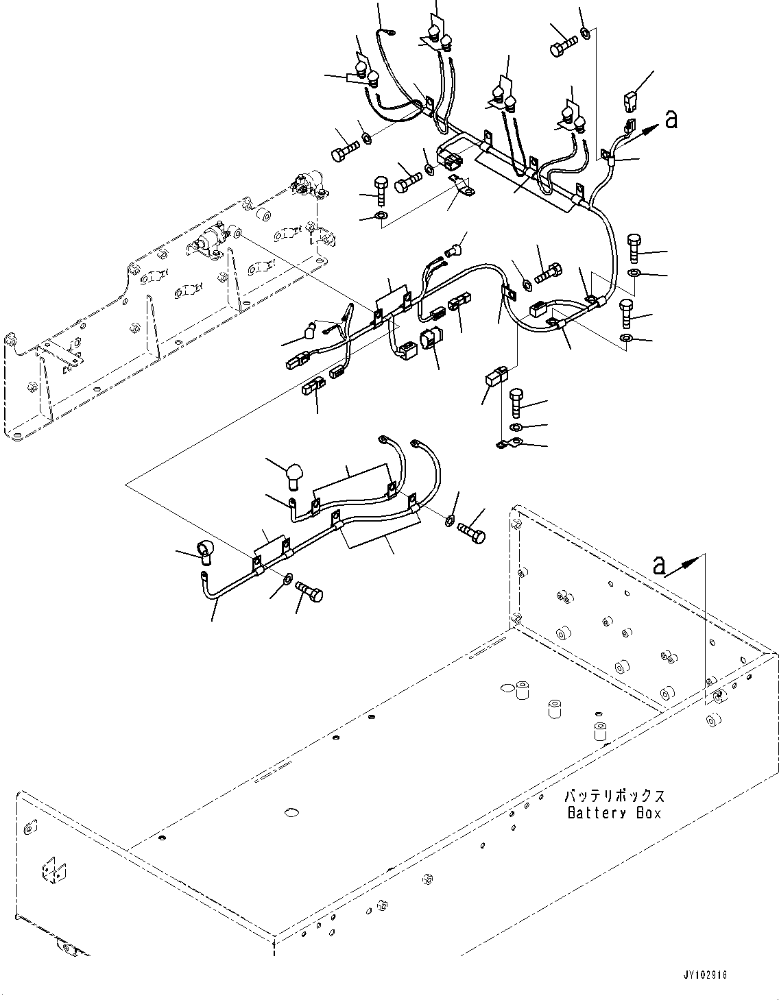 Жгут проводов 561-06-93351 KOMATSU