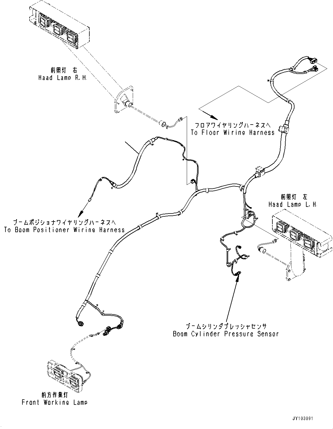 Жгут проводов 427-06-42232 KOMATSU
