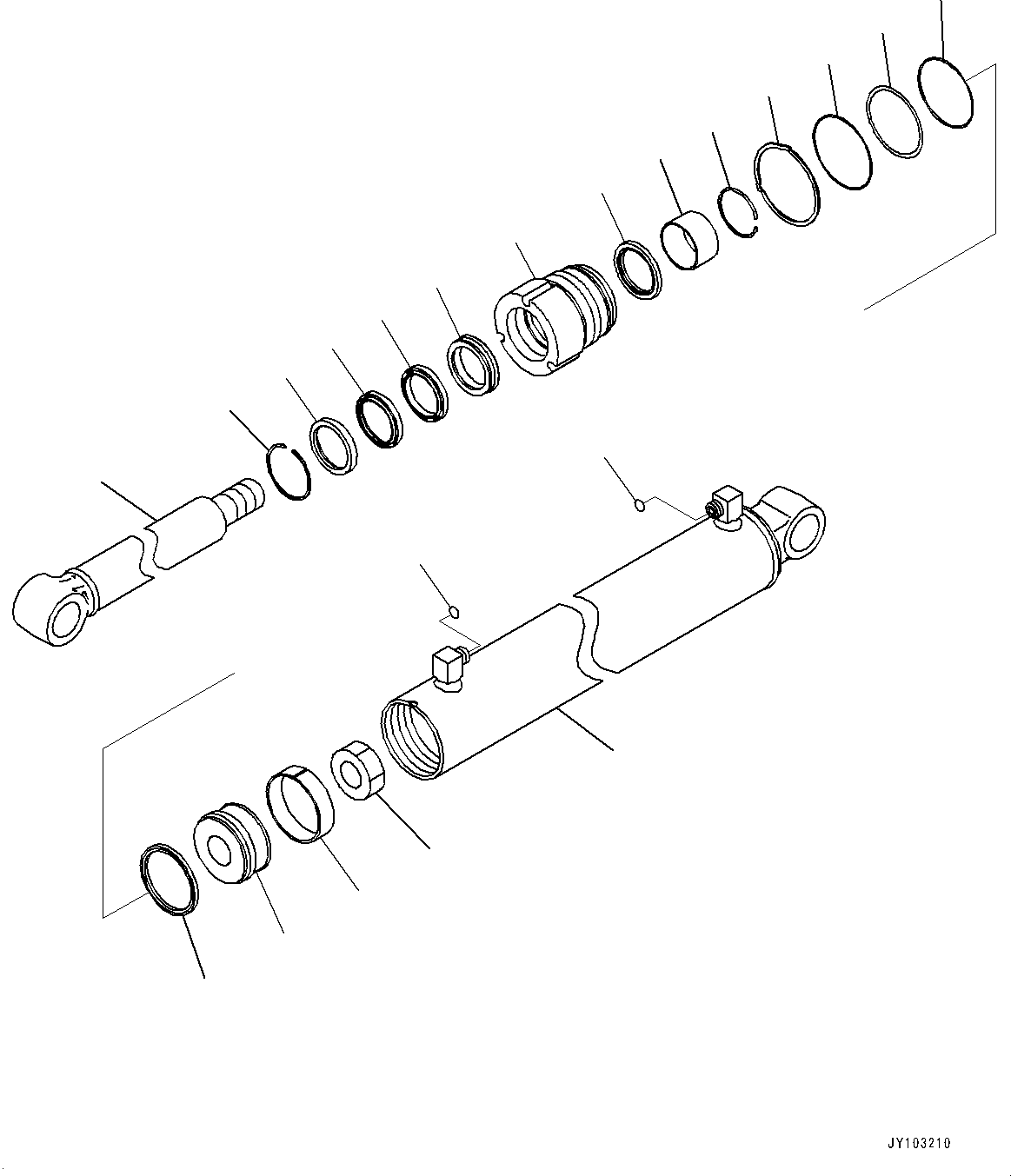 Головка цилиндра 707-29-80A20 KOMATSU