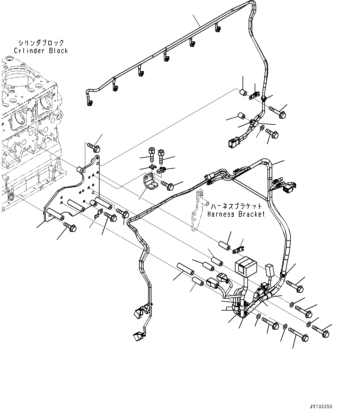Жгут проводов 6261-81-8120 KOMATSU