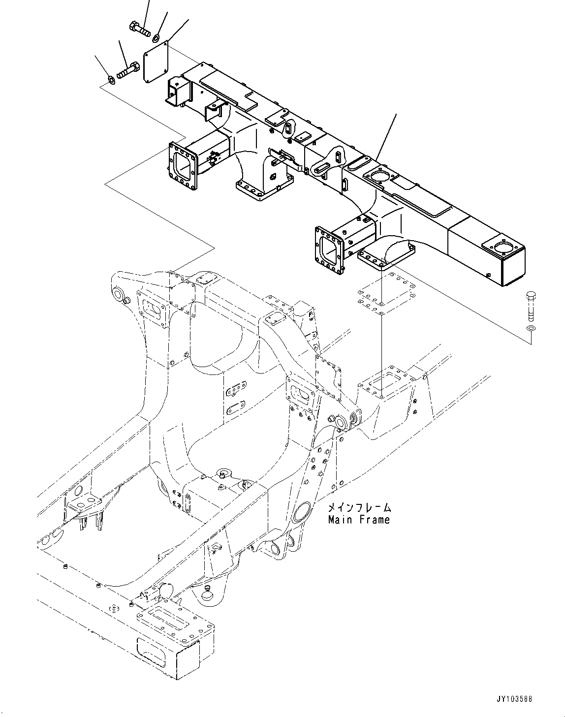 Опора 569-46-X8912 KOMATSU