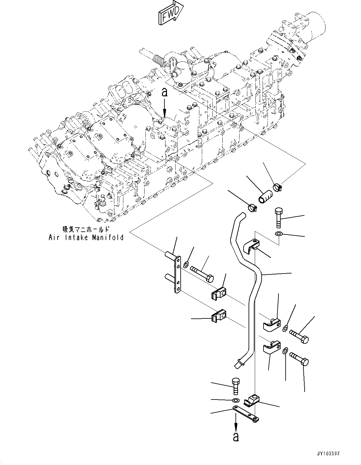 Пластина 6266-22-7250 KOMATSU