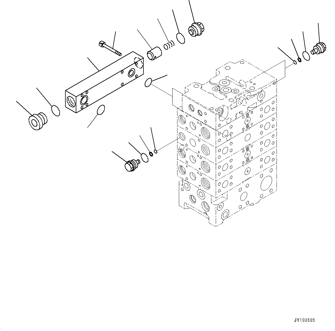 PLUG, ASSEMBLY 723-46-17460 KOMATSU