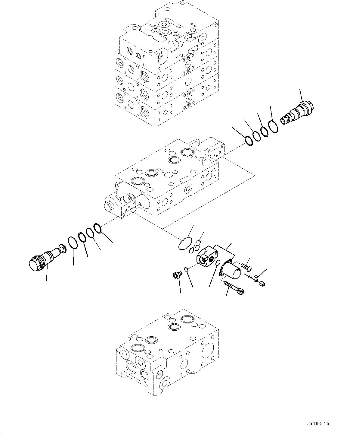 Клапан в сборе 723-46-47600 KOMATSU
