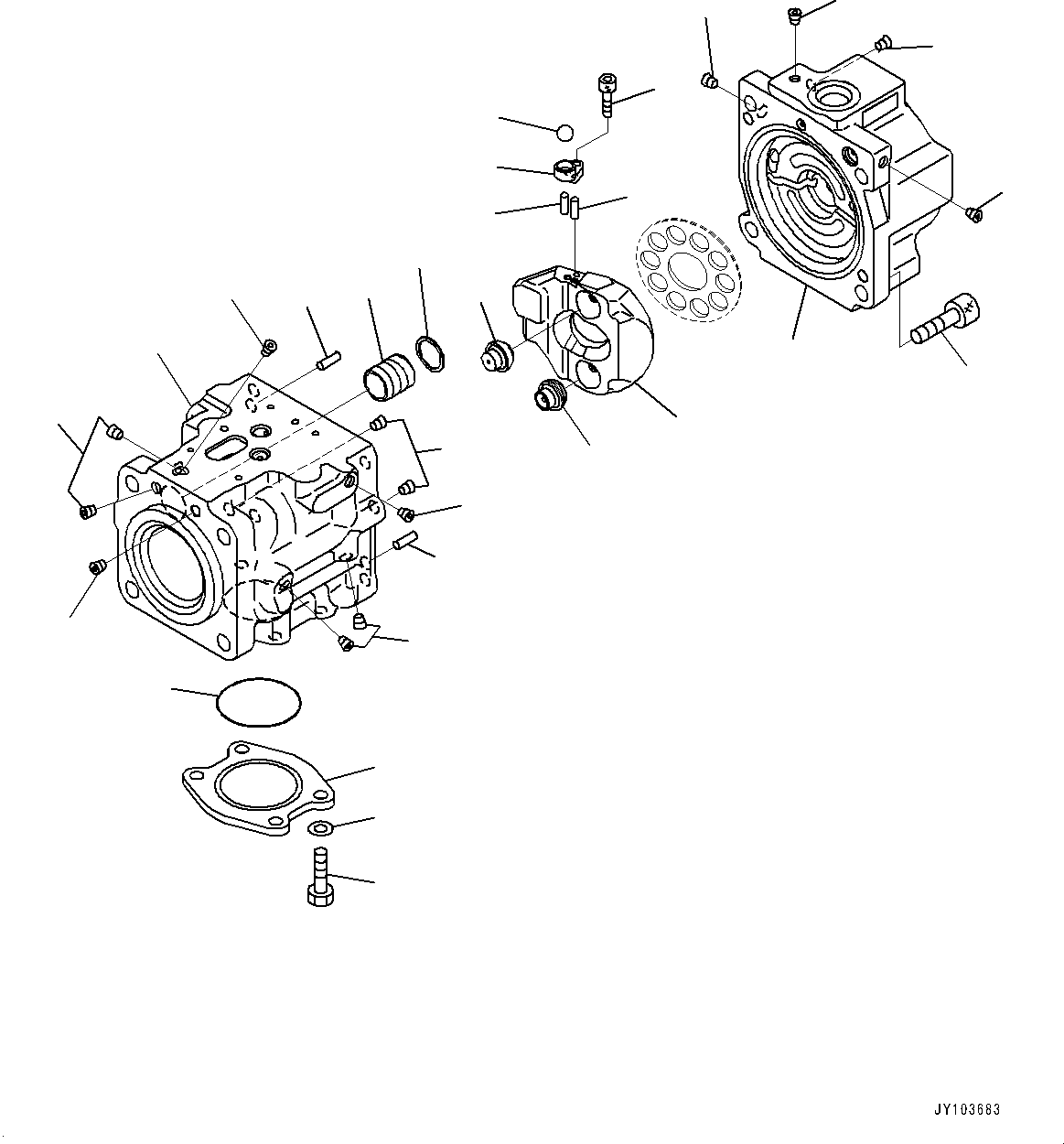 Cap Subassembly (708-1T-04840) KOMATSU