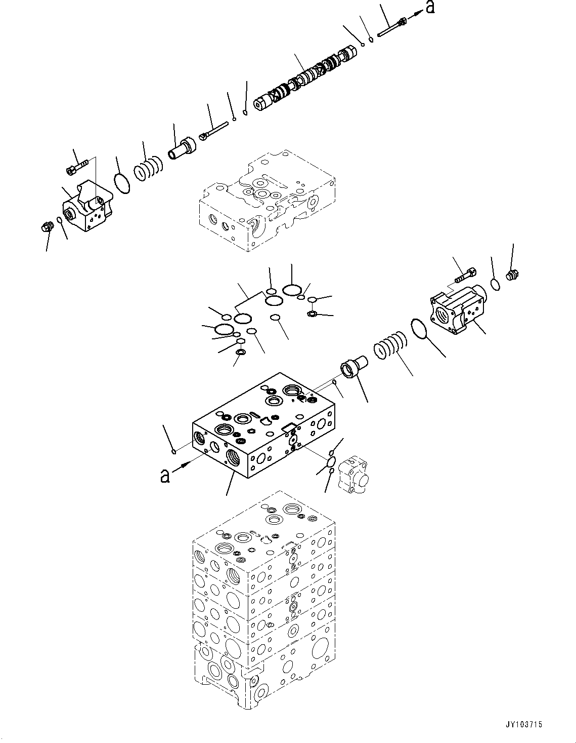 BODY, SUBASSEMBLY 723-41-30600 KOMATSU