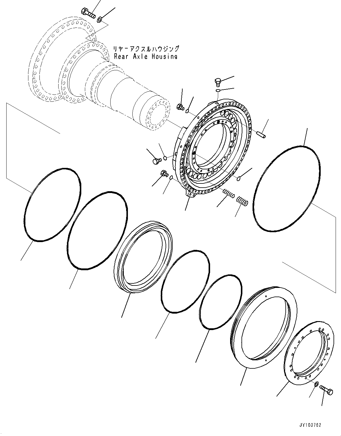 Brake Assembly 561-33-91000 KOMATSU