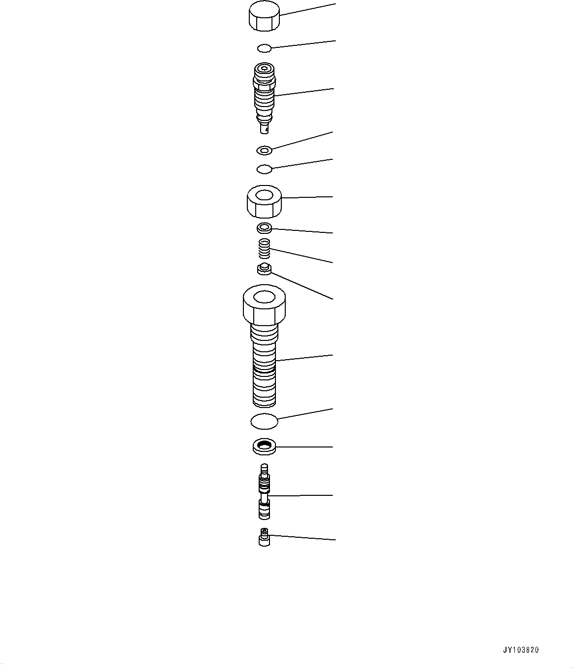 VALVE ASSEMBLY, LS (\7\ 708-1S-03850) KOMATSU