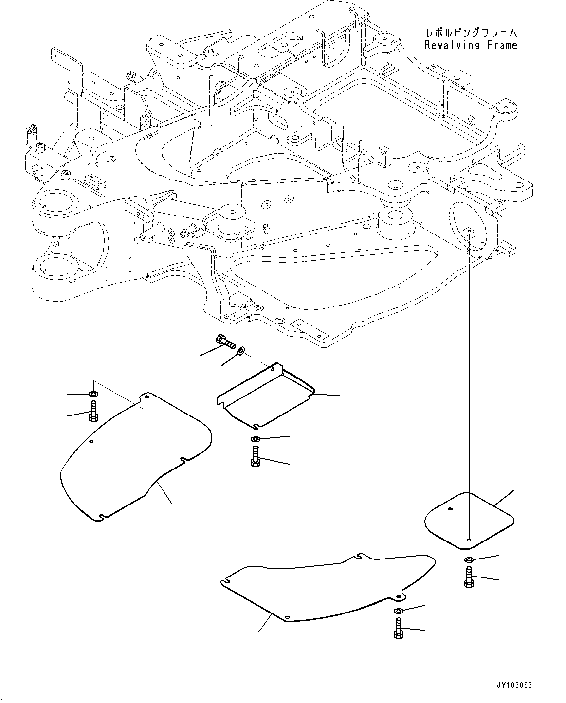 Пластина 2A1-46-51230 KOMATSU