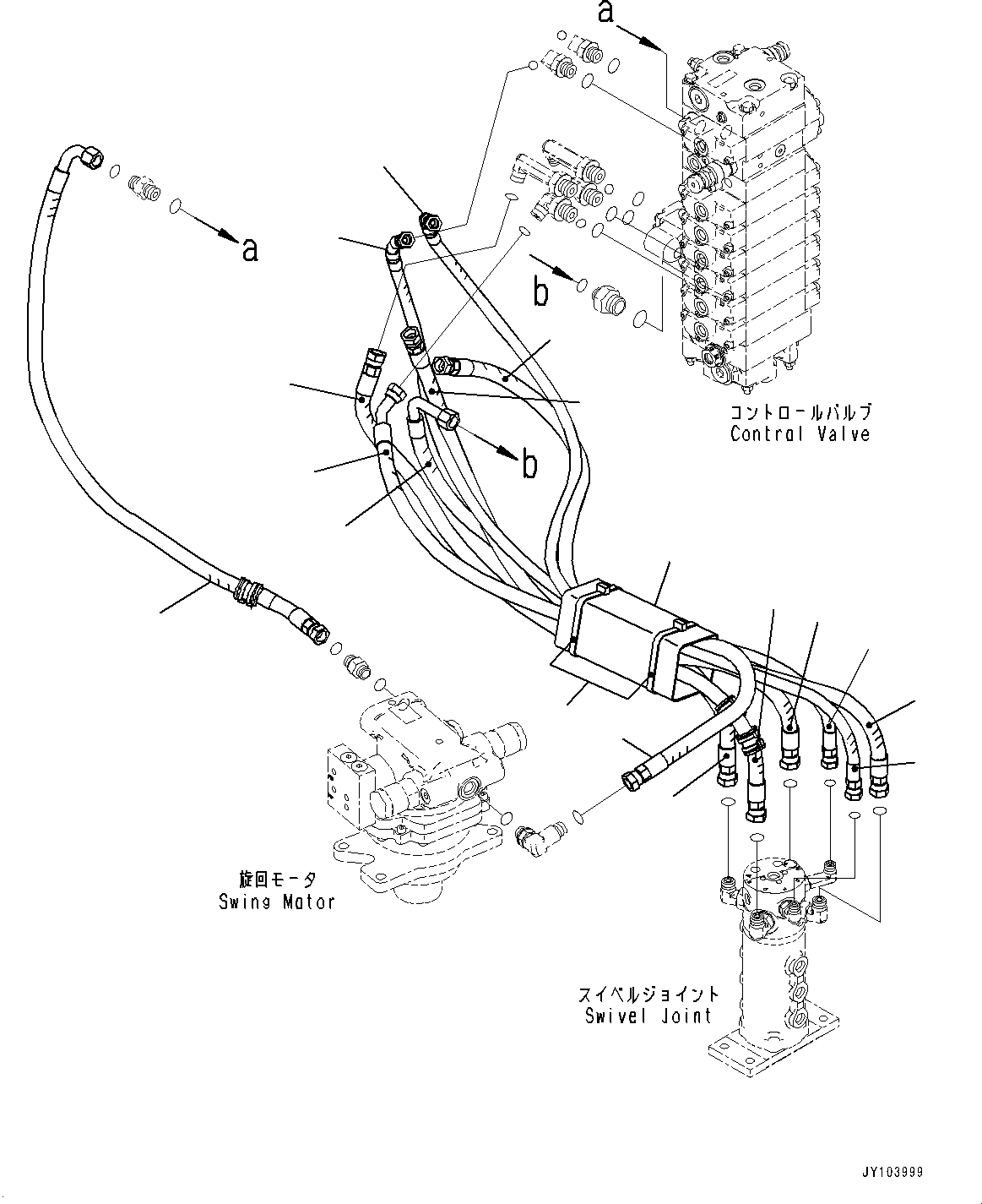 Шланг 22K-62-52730 KOMATSU