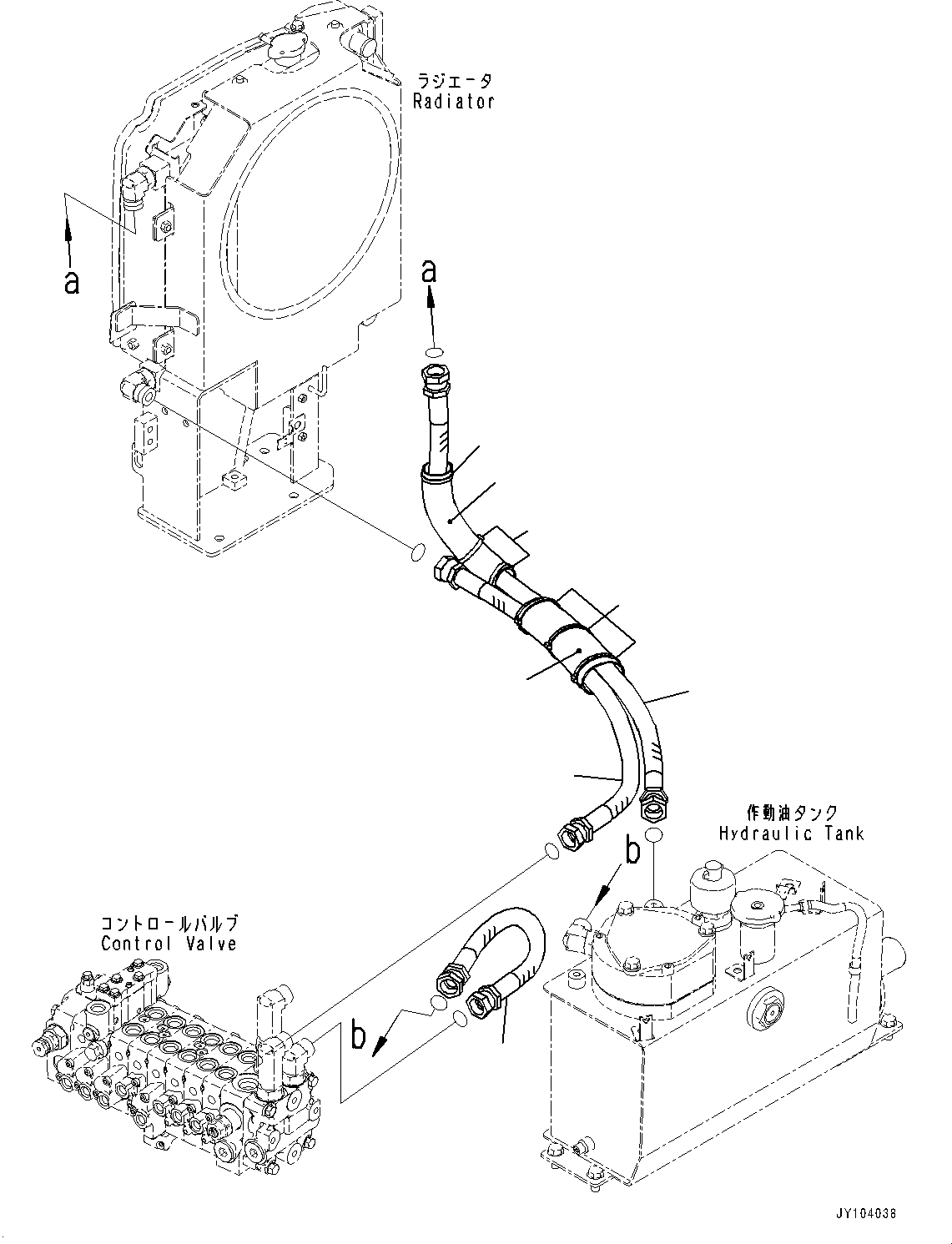 Шланг 02771-00510 KOMATSU