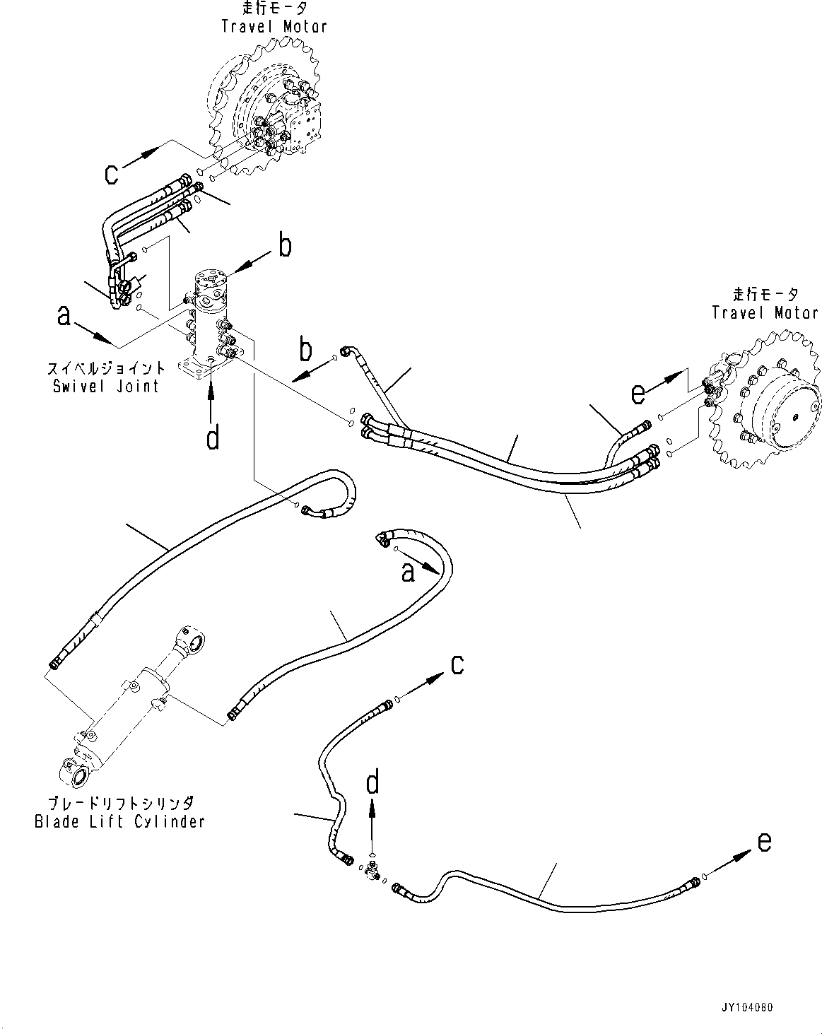 HOSE, ASSEMBLY 2A1-62-51110 KOMATSU