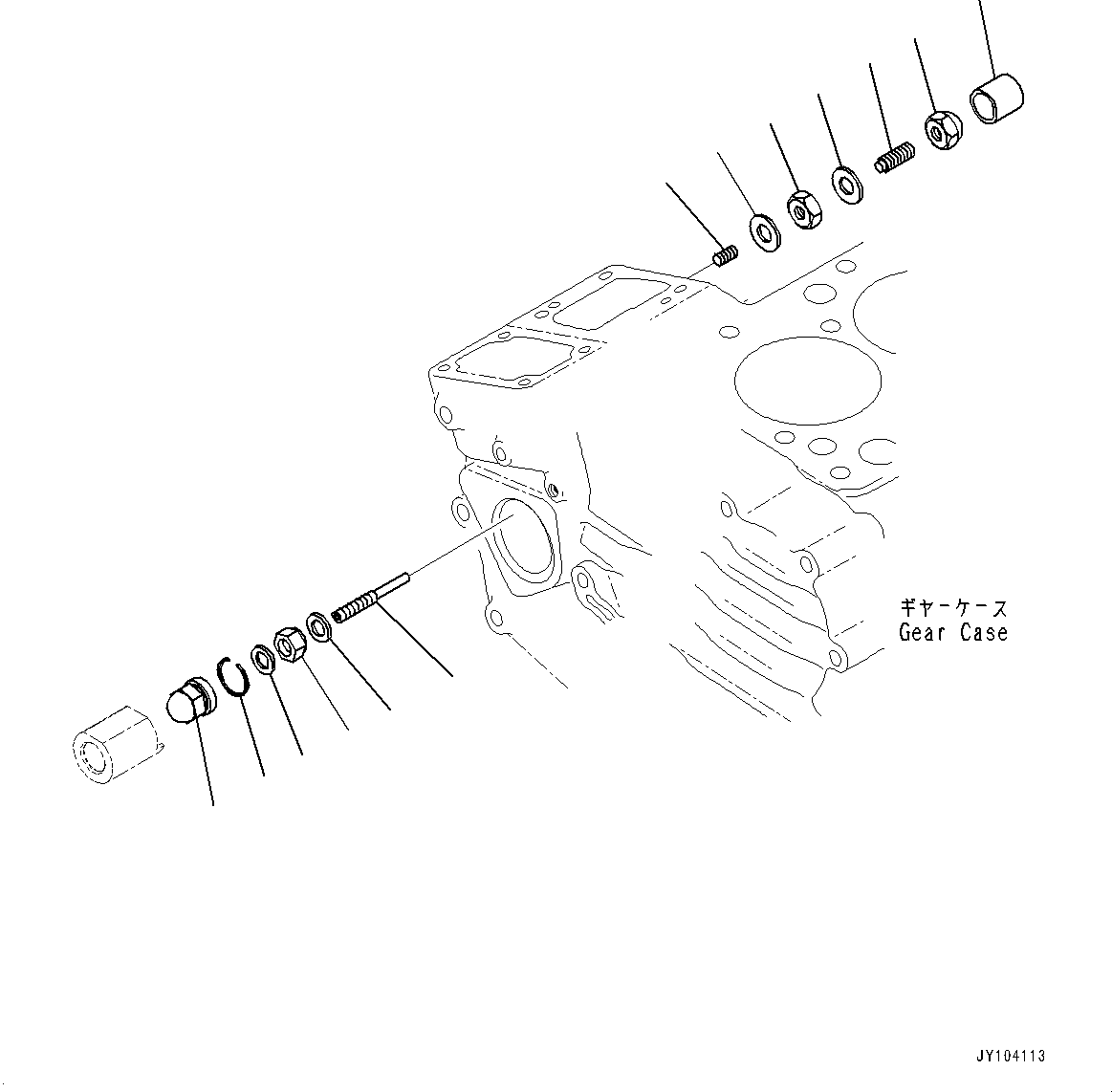 BOLT, ASSEMBLY KT1J094-5435-0 KOMATSU