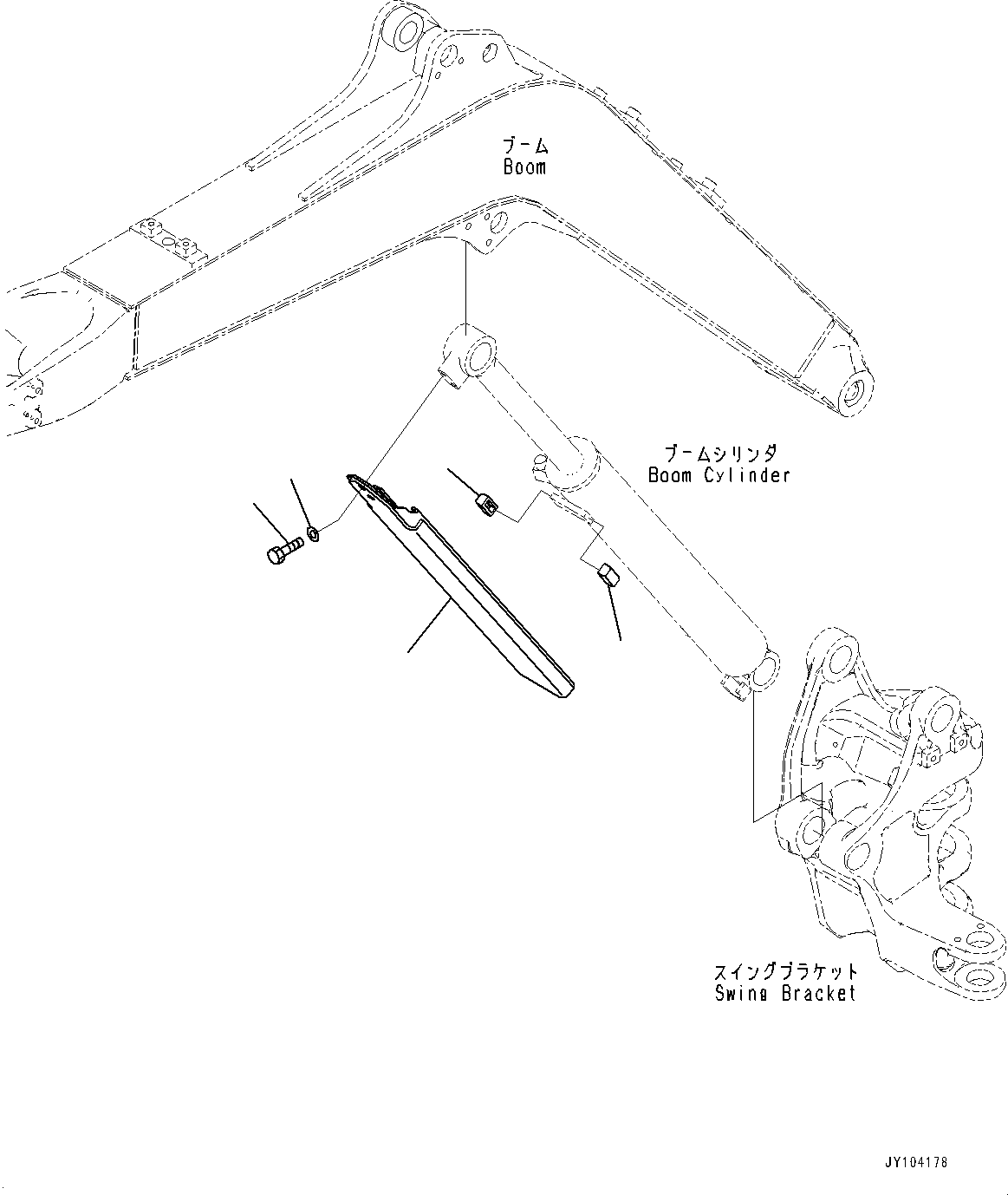 Ограждение 2A1-62-54510 KOMATSU