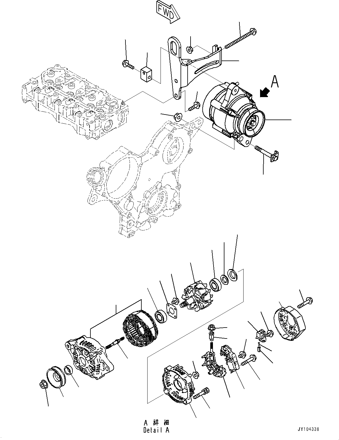 FRAME, ASSEMBLY YM119751-77440 KOMATSU