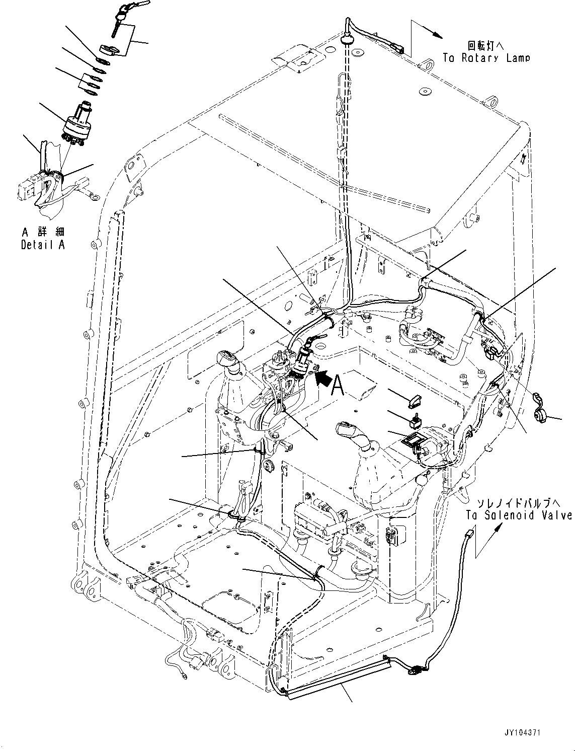 Жгут проводов 22F-06-53421 KOMATSU