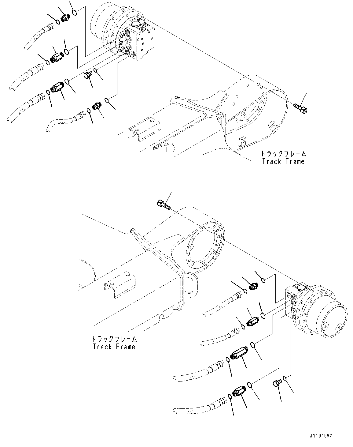 Соединительный штуцер 423-879-4420 KOMATSU