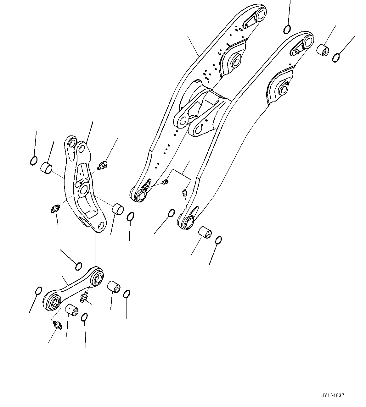 Boom Assembly 427-70-47700 KOMATSU