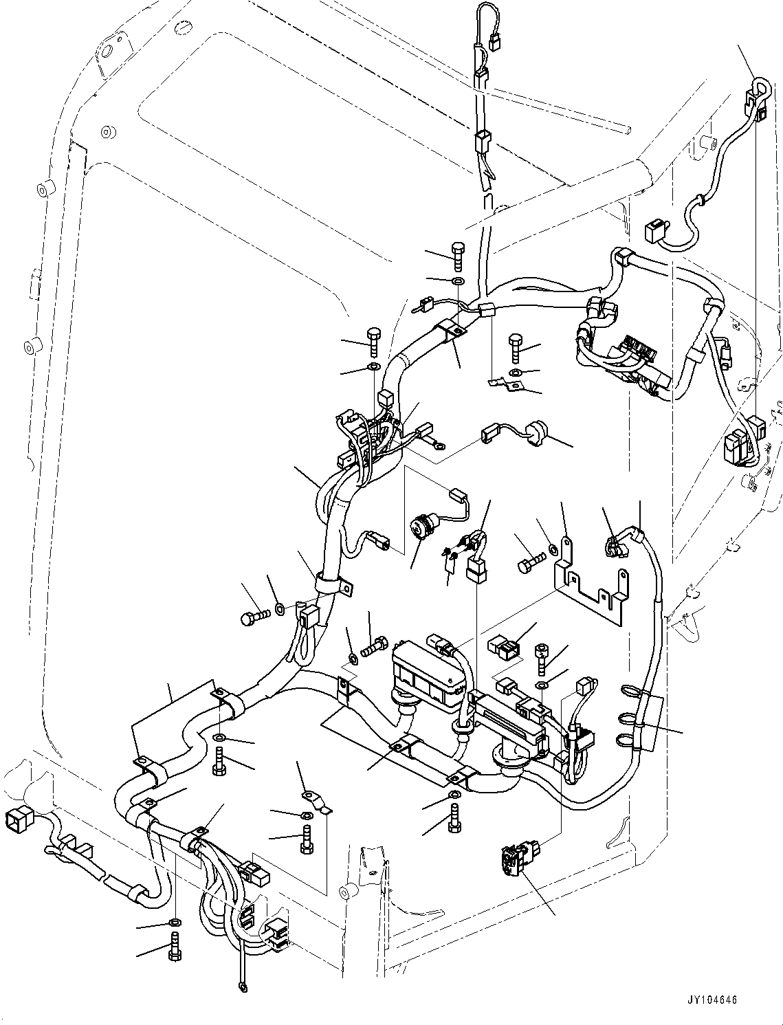 Жгут проводов 22F-06-51420 KOMATSU