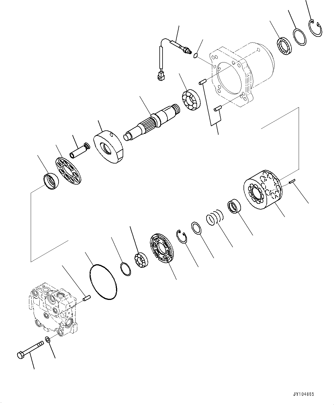 Подшипник (708-7H-12150) KOMATSU