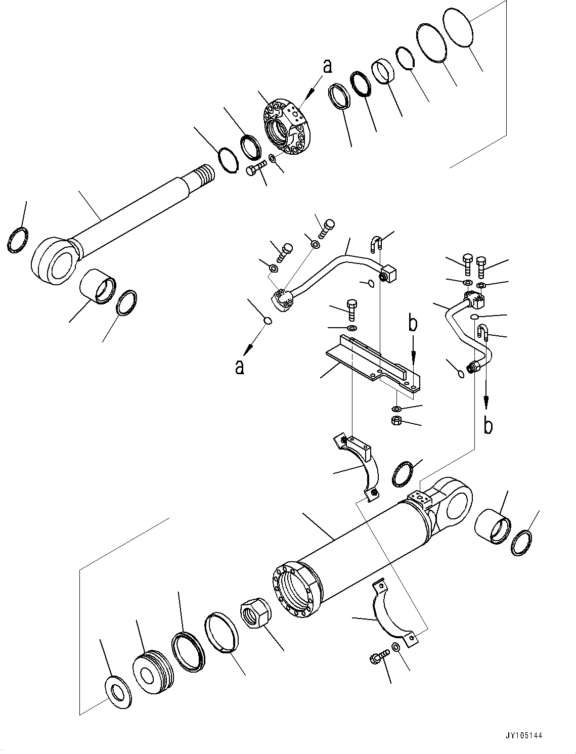 Фиксатор 707-40-14320 KOMATSU