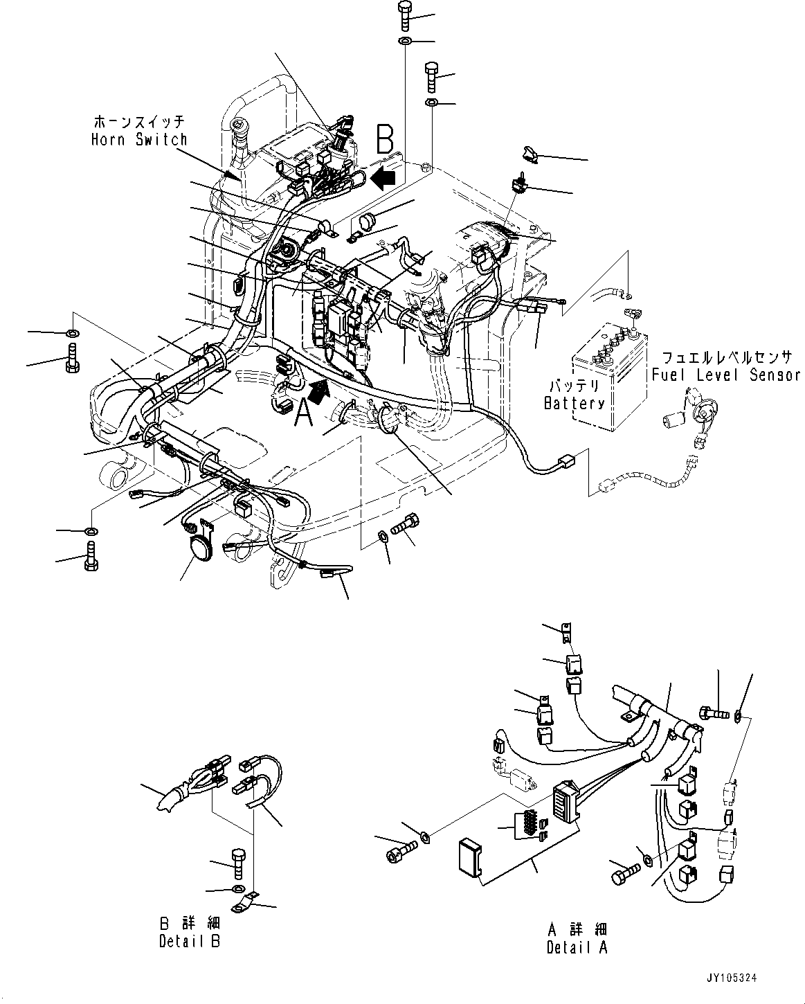 Жгут проводов 22J-06-32111 KOMATSU