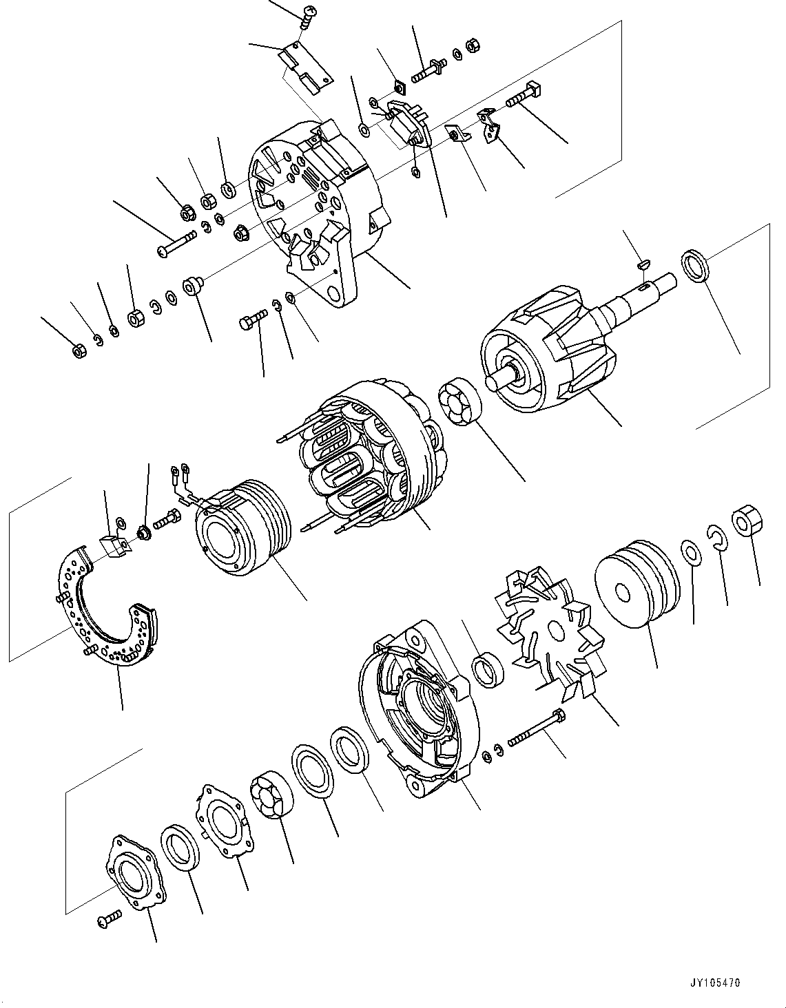 Кронштейн в сборе KD0-35700-0764 KOMATSU