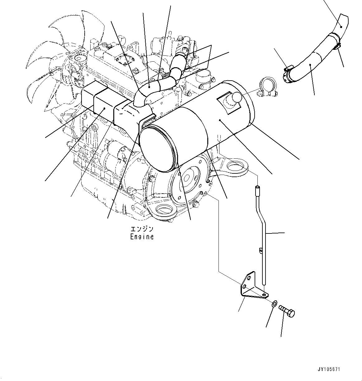 Лента 22F-01-51730 KOMATSU
