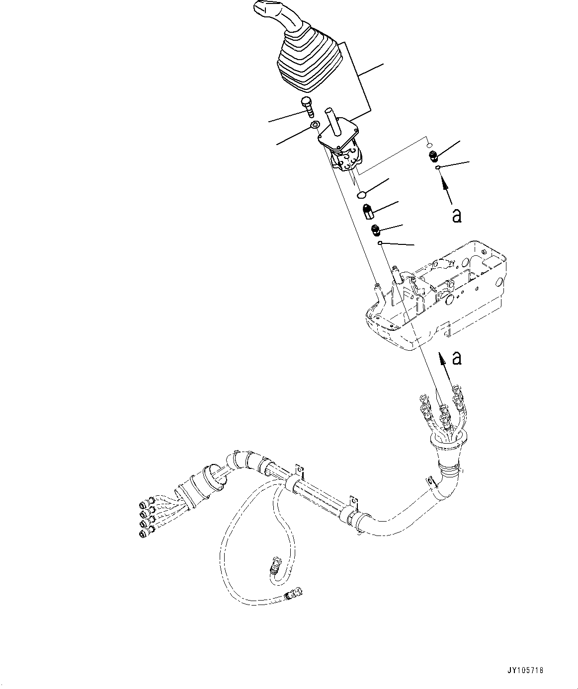 Соединительный штуцер 22L-09-R6170 KOMATSU