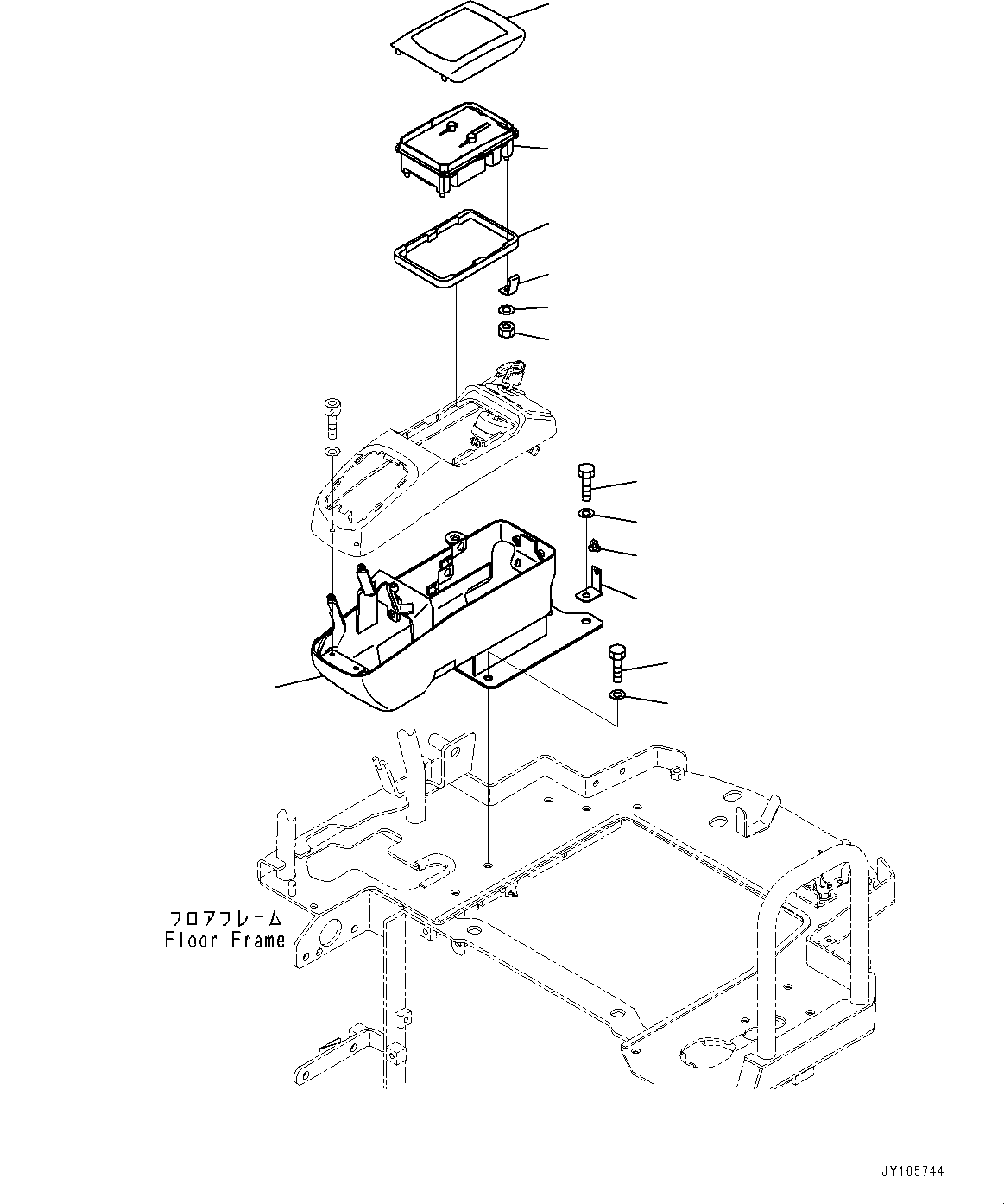 COVER, ASSEMBLY 7824-74-1150 KOMATSU